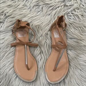 Dolce Vita Tan Strappy Sandals